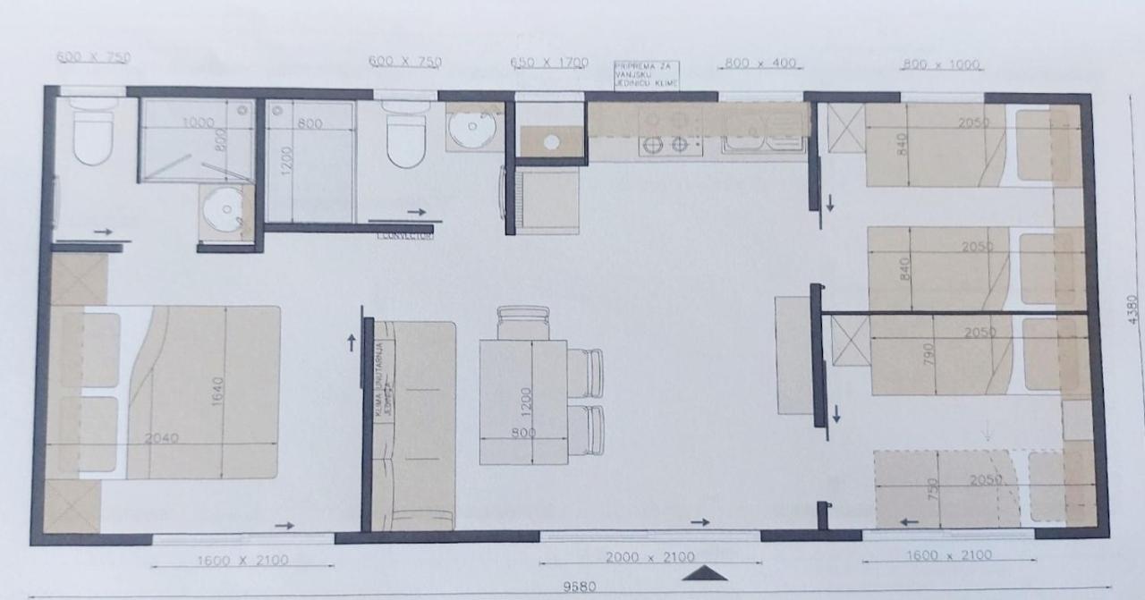 Mobile Home Mar Vista Selce Eksteriør billede